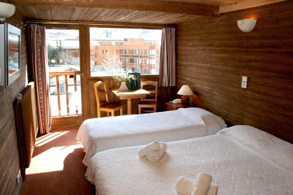 Les Cretes Blanches Hotel Val-dʼIsère Værelse billede