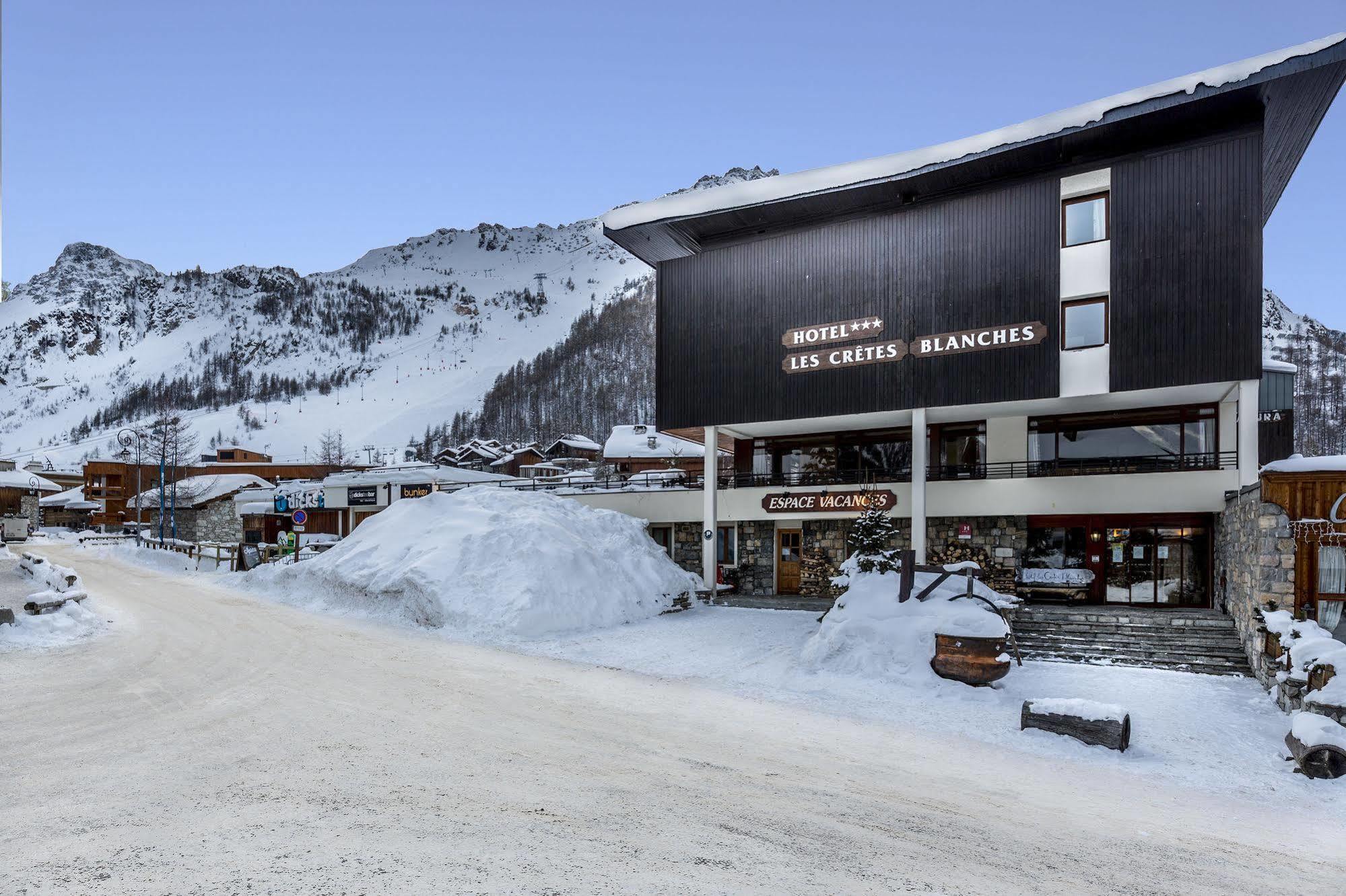 Les Cretes Blanches Hotel Val-dʼIsère Eksteriør billede