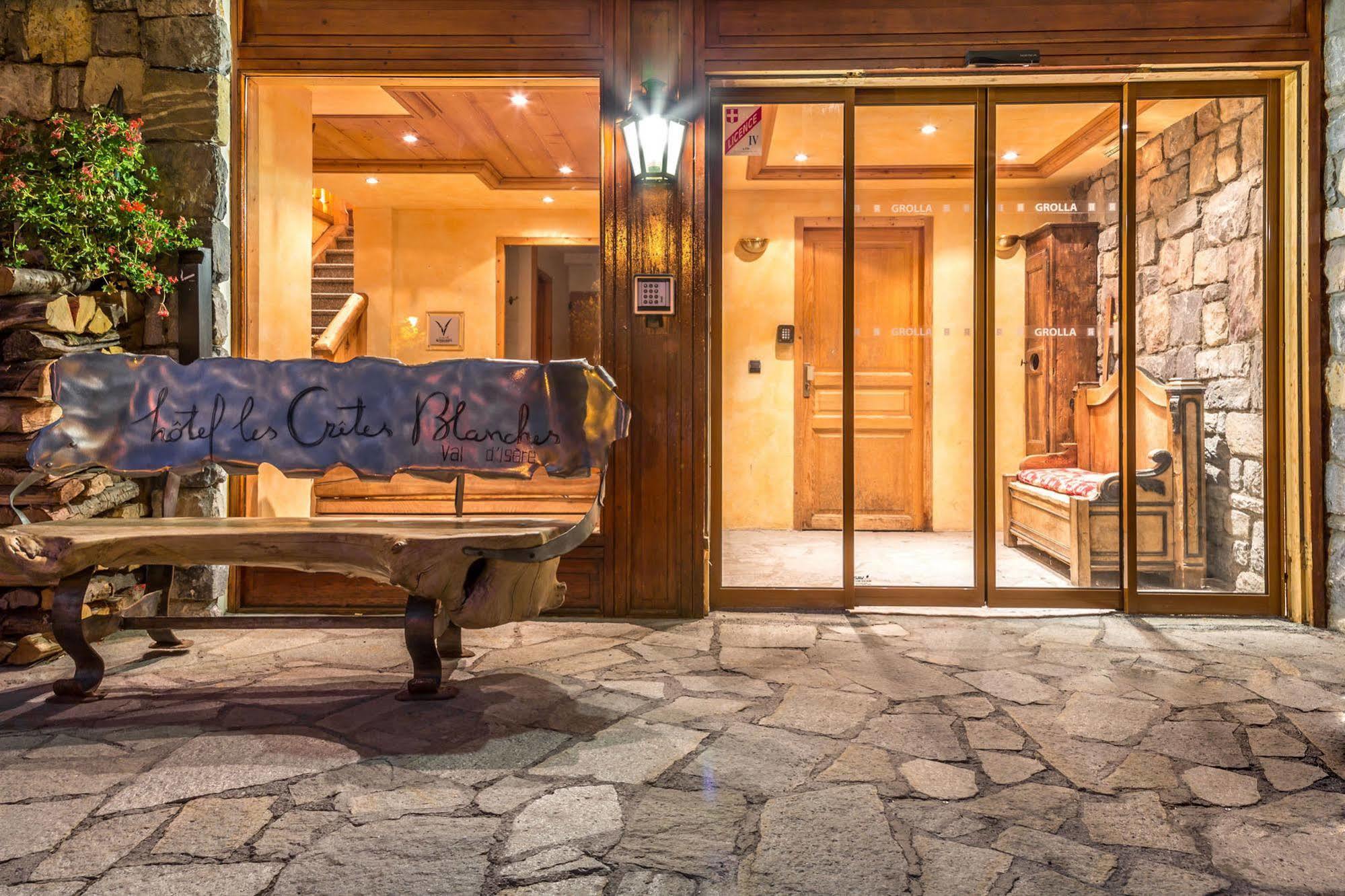 Les Cretes Blanches Hotel Val-dʼIsère Eksteriør billede