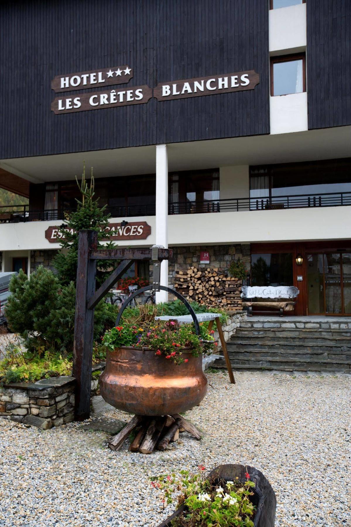 Les Cretes Blanches Hotel Val-dʼIsère Eksteriør billede