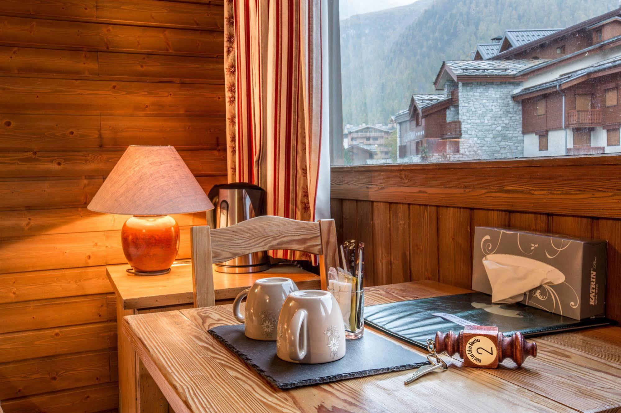 Les Cretes Blanches Hotel Val-dʼIsère Eksteriør billede